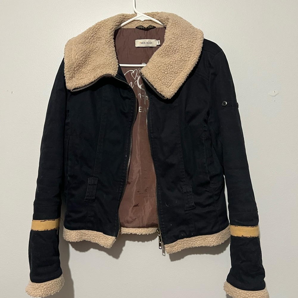 Black and Tan Teddy Jacket Cozy